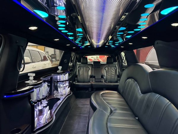 Car Limo Full Stretched White 2 2