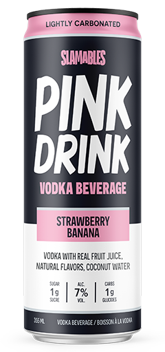 Slamables Pink Drink Vodka Beverage